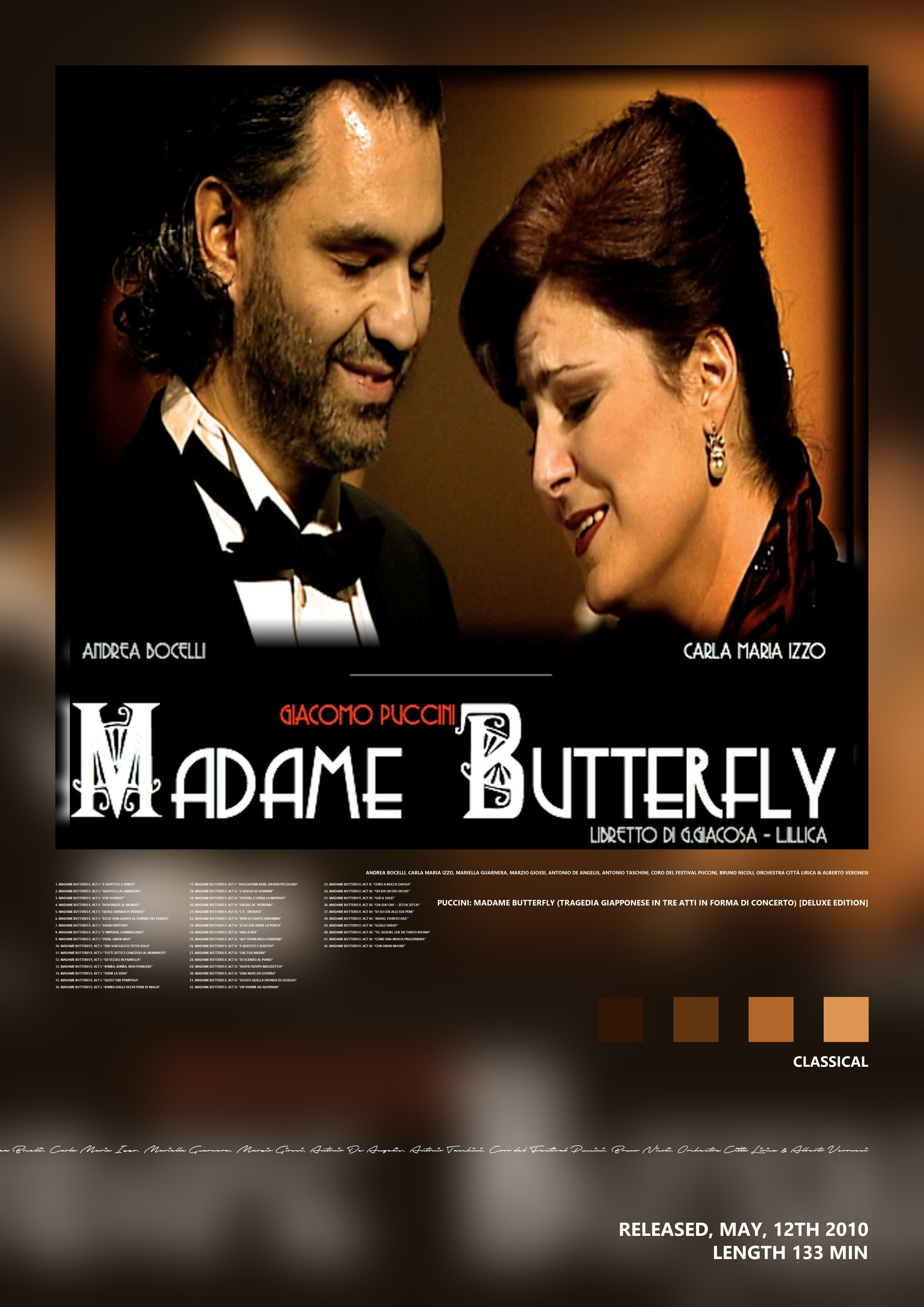 Music poster: Andrea Bocelli Carla Maria Izzo Mariella Guarnera Marzio Giossi Antonio De Angelis Antonio Taschini Coro del Festival Pu - Andrea Bocelli Carla Maria Izzo Mariella Guarnera Marzio Giossi Antonio De Angelis Antonio Taschini Coro del Festival Pu