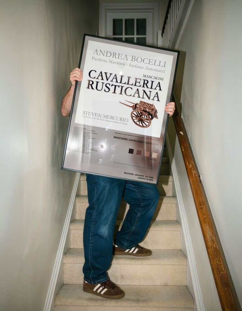 Music poster: Andrea Bocelli Catania Orchestra of the Teatro Massimo Bellini Steven Mercurio - Mascagni Cavalleria Rusticana