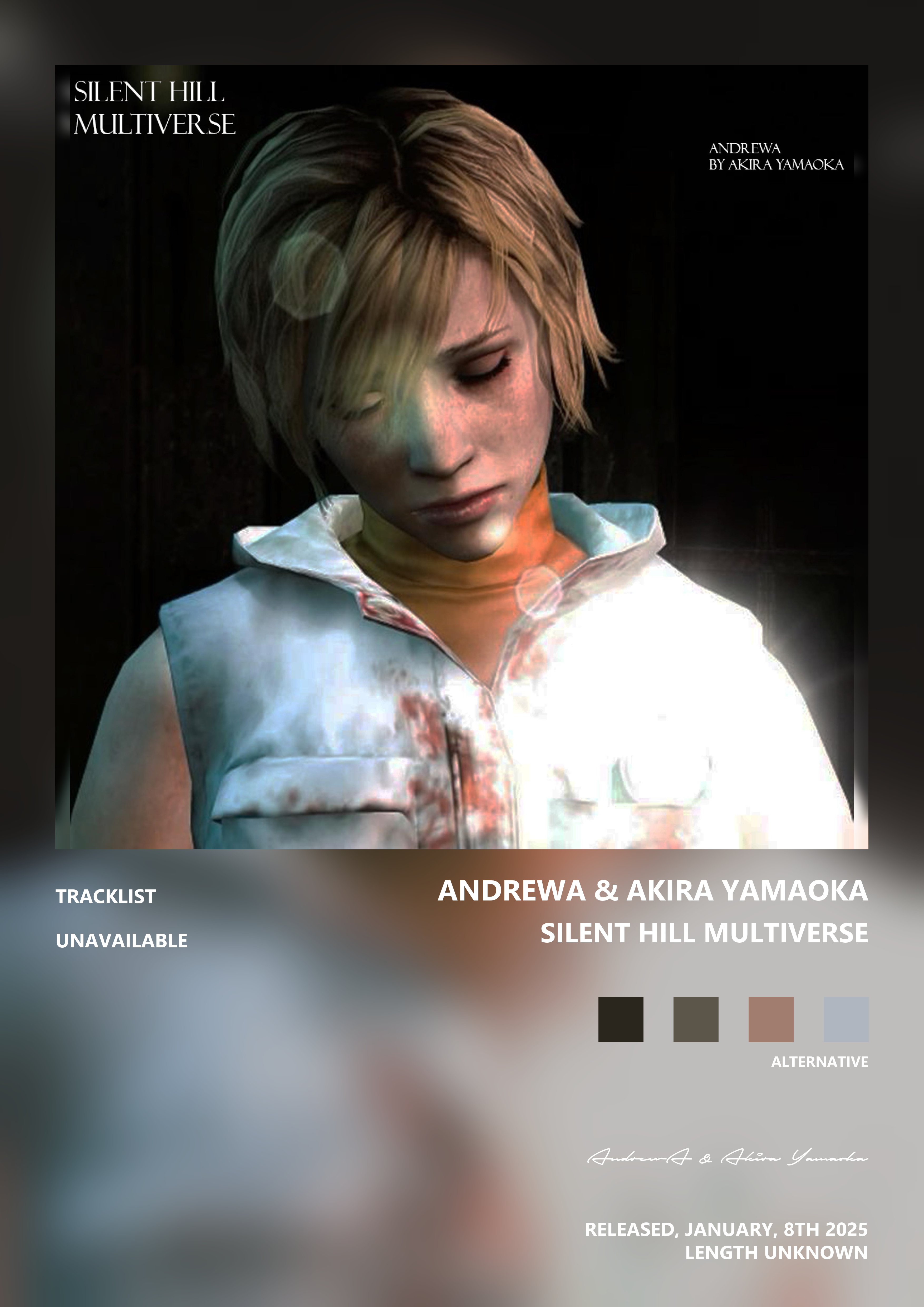 Music poster: AndrewA Akira Yamaoka - Silent Hill Multiverse