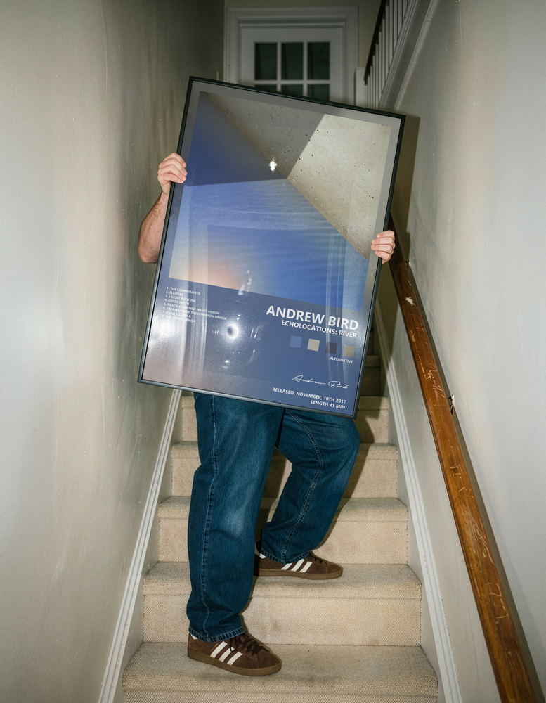 Music poster: Andrew Bird - Echolocations River