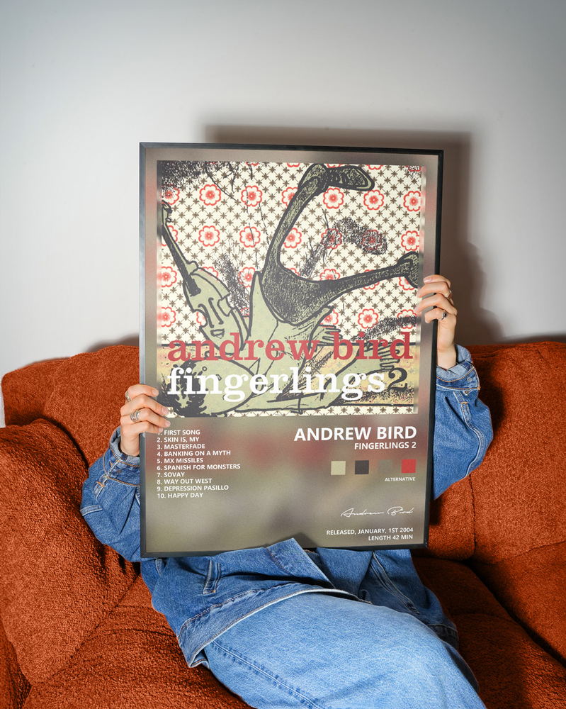 Music poster: Andrew Bird - Fingerlings 2