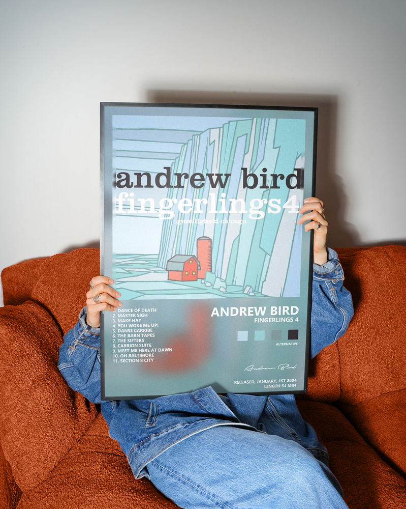 Music poster: Andrew Bird - Fingerlings 4
