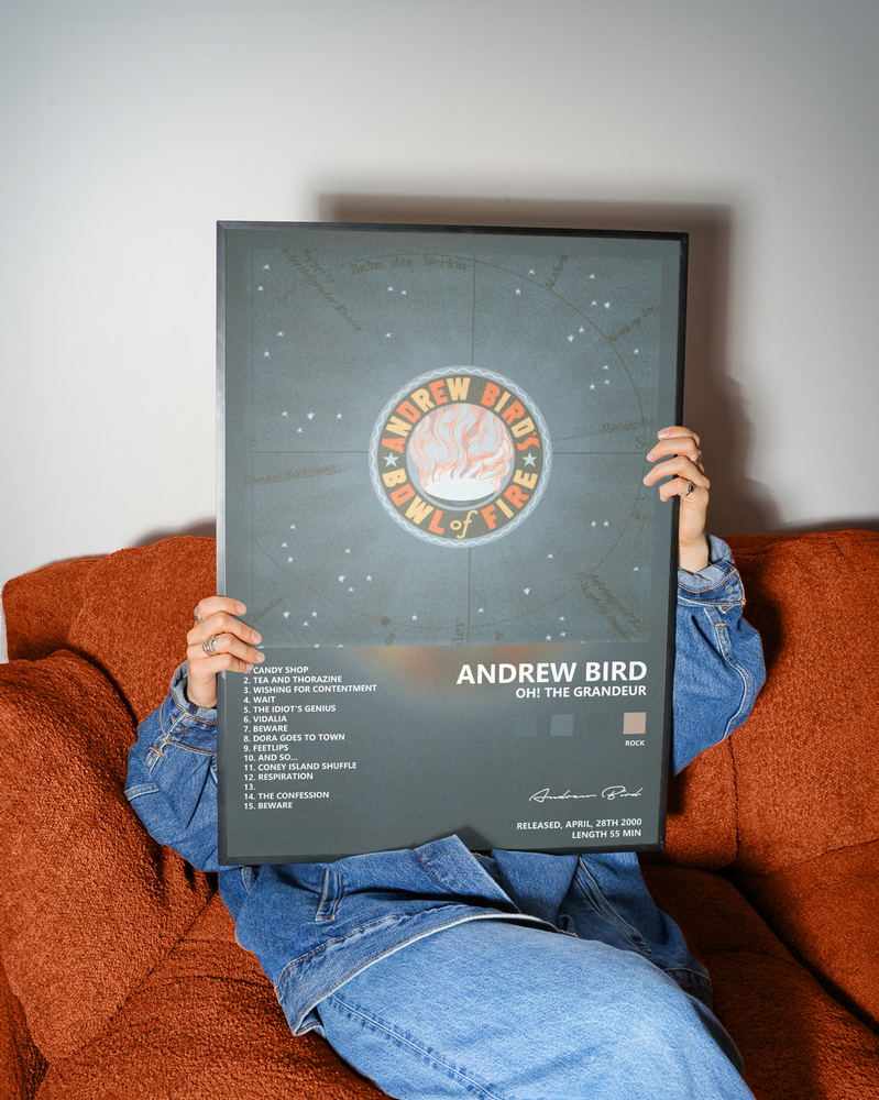 Music poster: Andrew Bird - Oh The Grandeur
