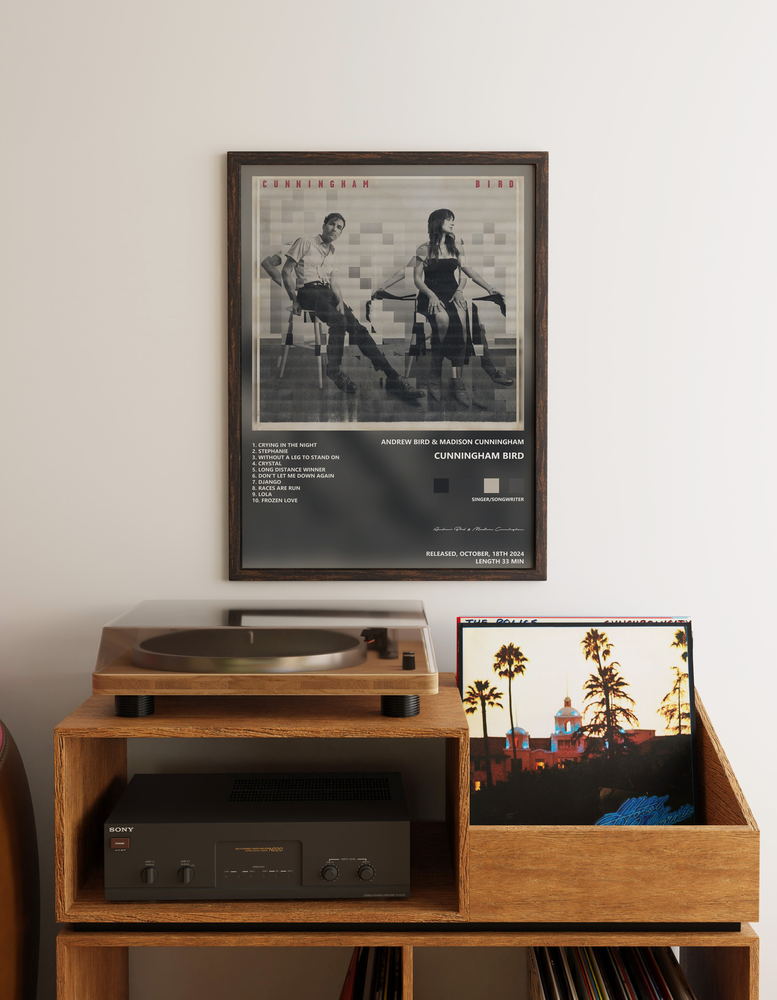 Music poster: Andrew Bird Madison Cunningham - Cunningham Bird