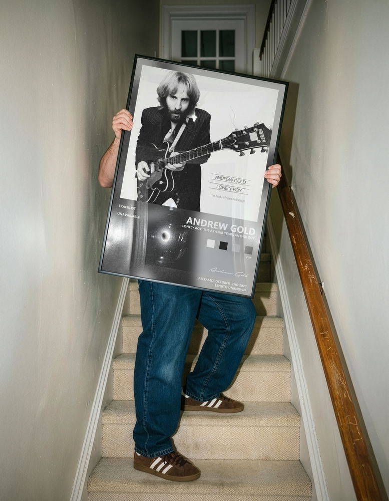Music poster: Andrew Gold - Lonely Boy The Asylum Years Anthology