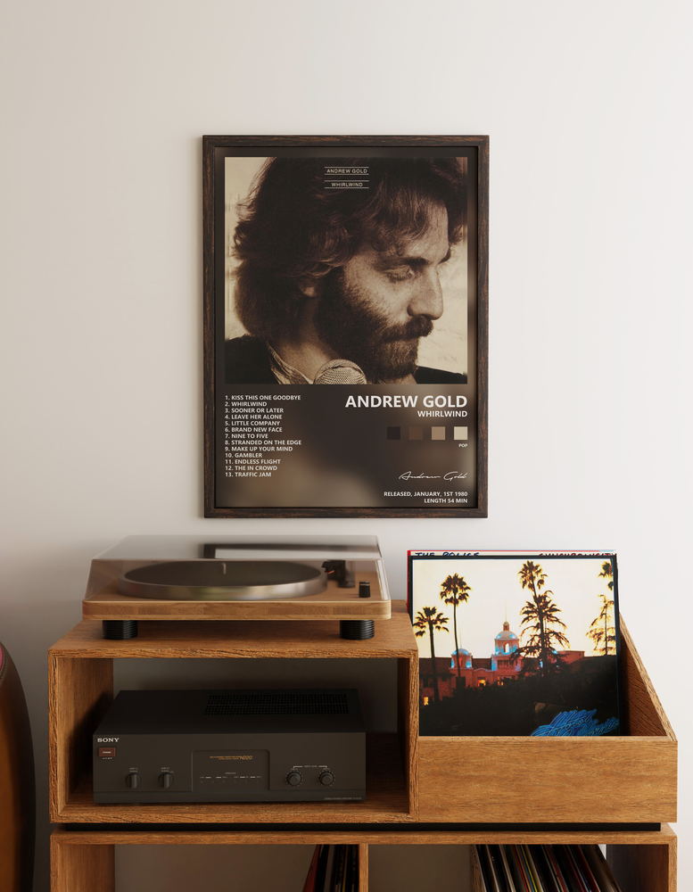 Music poster: Andrew Gold - Whirlwind