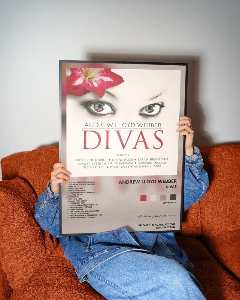 Music poster: Andrew Lloyd Webber - Divas