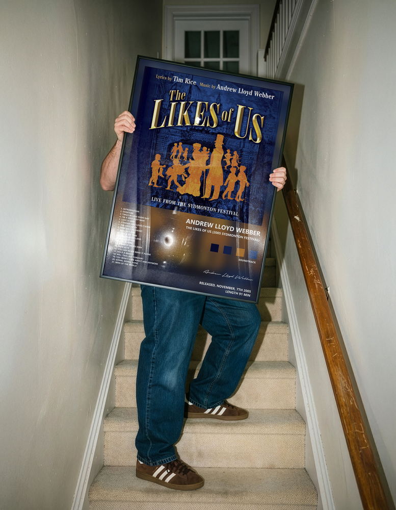 Music poster: Andrew Lloyd Webber - The Likes of Us 2005 Sydmonton Festival