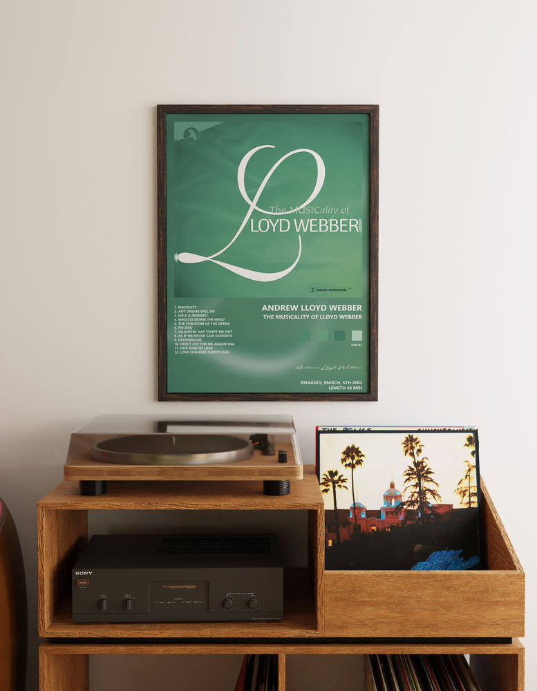 Music poster: Andrew Lloyd Webber - The Musicality of Lloyd Webber