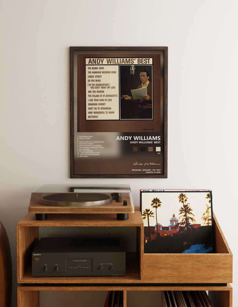 Music poster: Andy Williams - Andy Williams Best