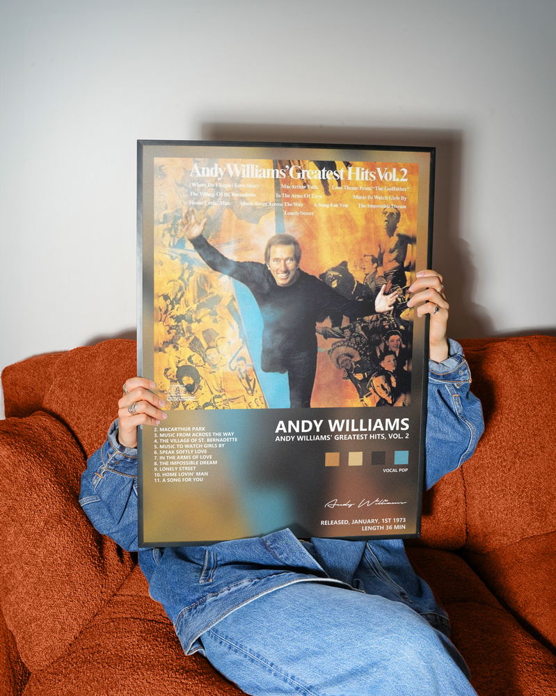Music poster: Andy Williams - Andy Williams Greatest Hits Vol 2