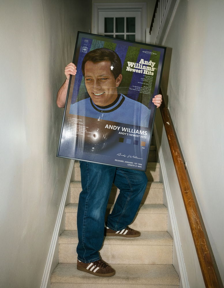Music poster: Andy Williams - Andys Newest Hits