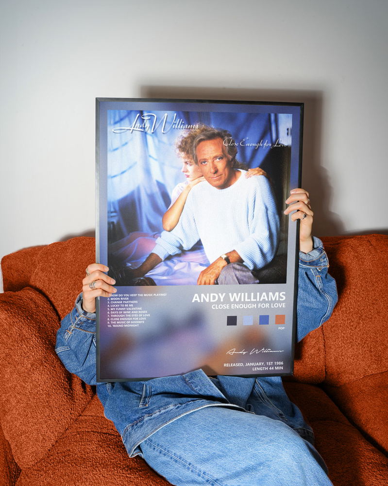 Music poster: Andy Williams - Close Enough For Love