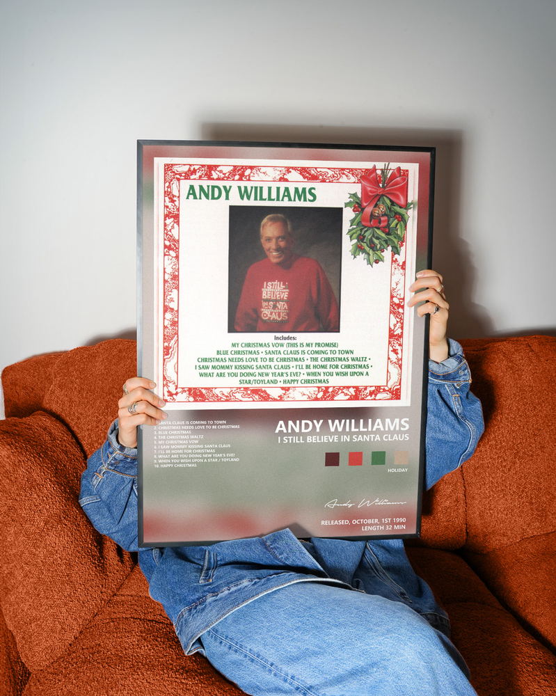 Music poster: Andy Williams - I Still Believe In Santa Claus