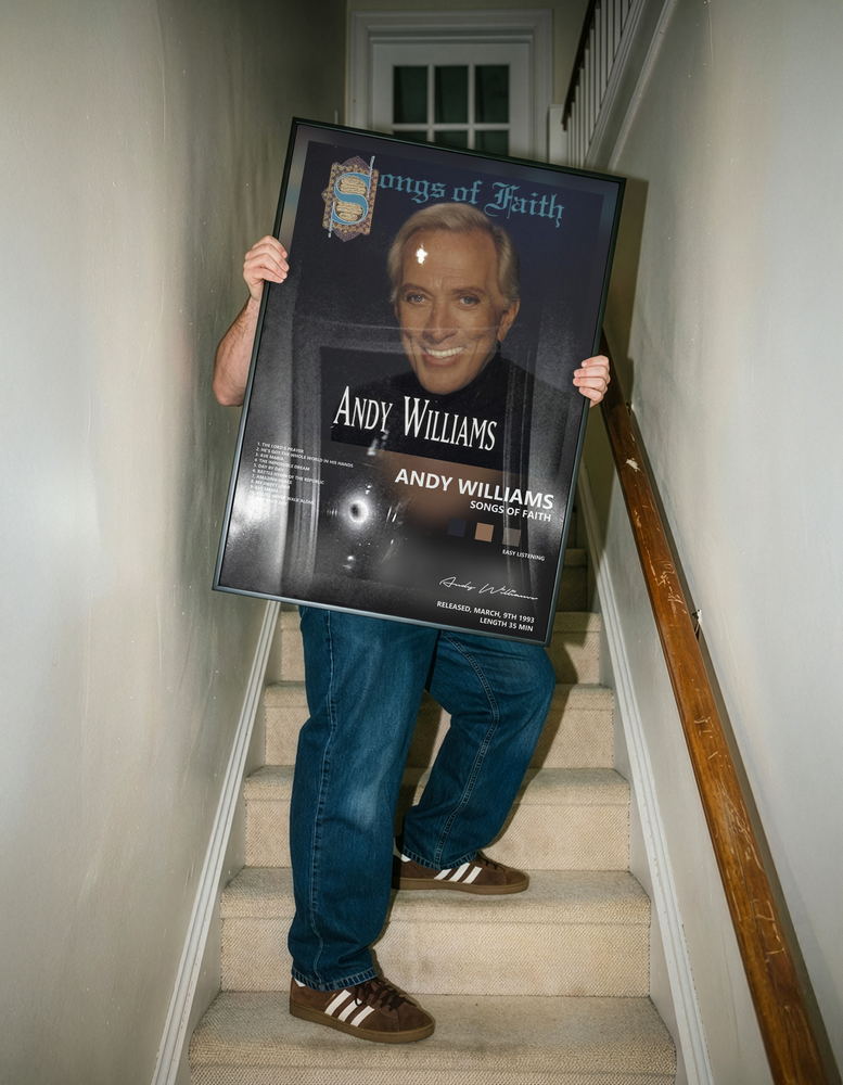 Music poster: Andy Williams - SONGS OF FAITH