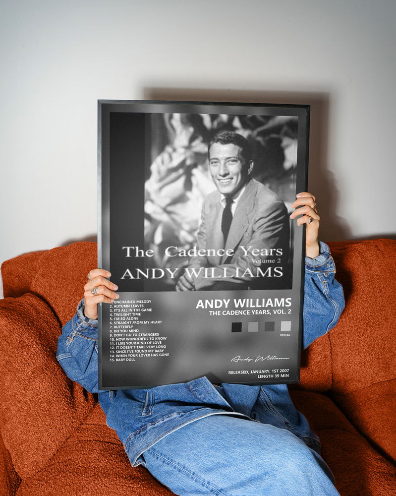 Music poster: Andy Williams - The Cadence Years Vol 2