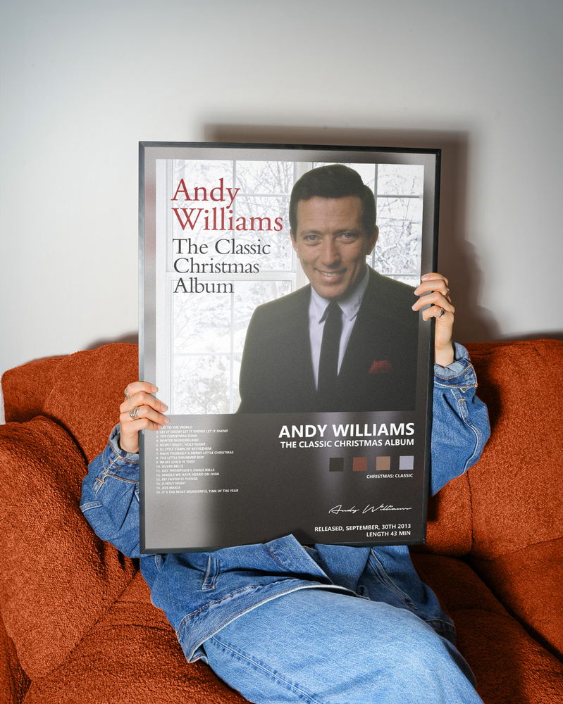 Music poster: Andy Williams - The Classic Christmas Album