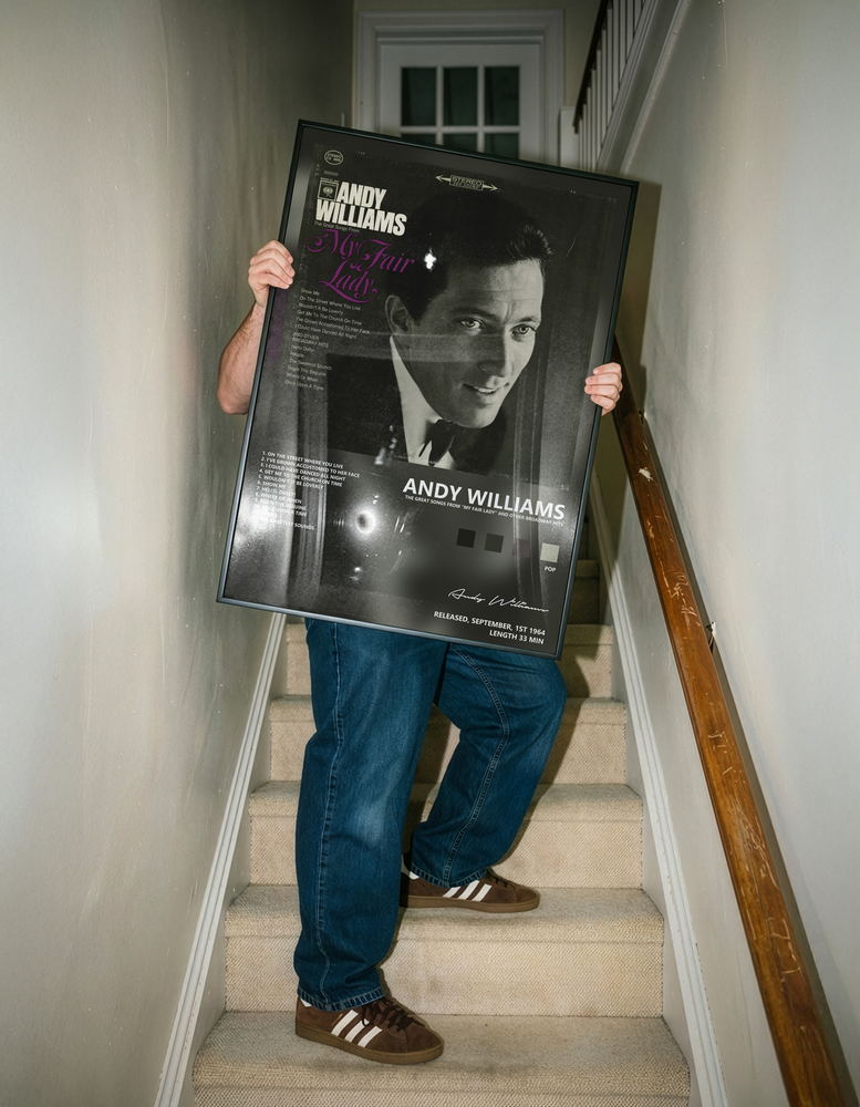 Music poster: Andy Williams - The Great Songs from My Fair Lady and Other Broadway Hits