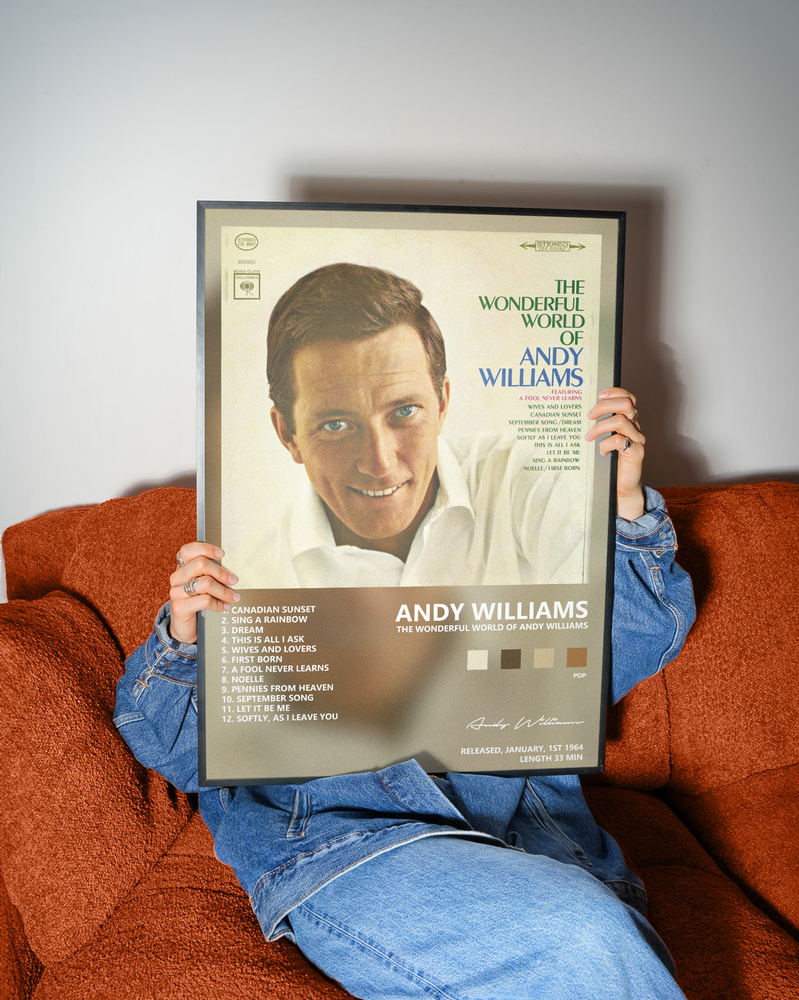 Music poster: Andy Williams - The Wonderful World of Andy Williams