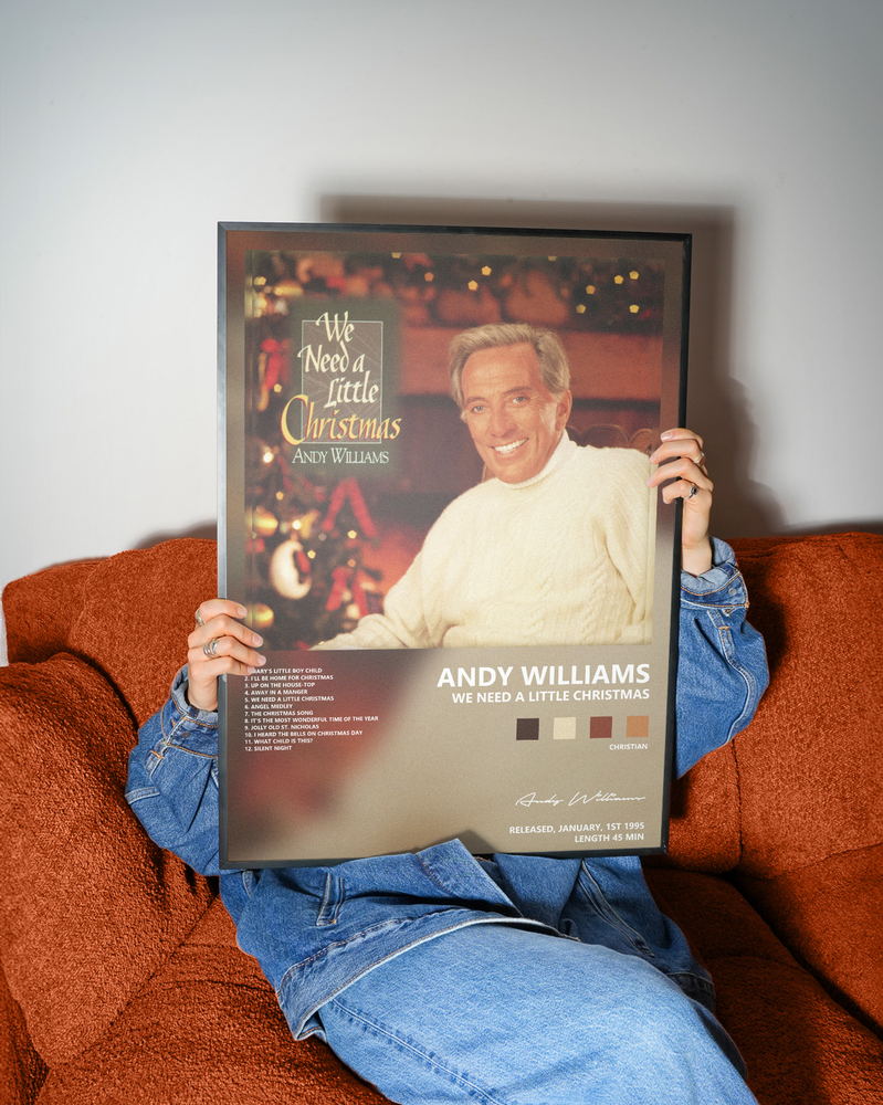 Music poster: Andy Williams - We Need a Little Christmas
