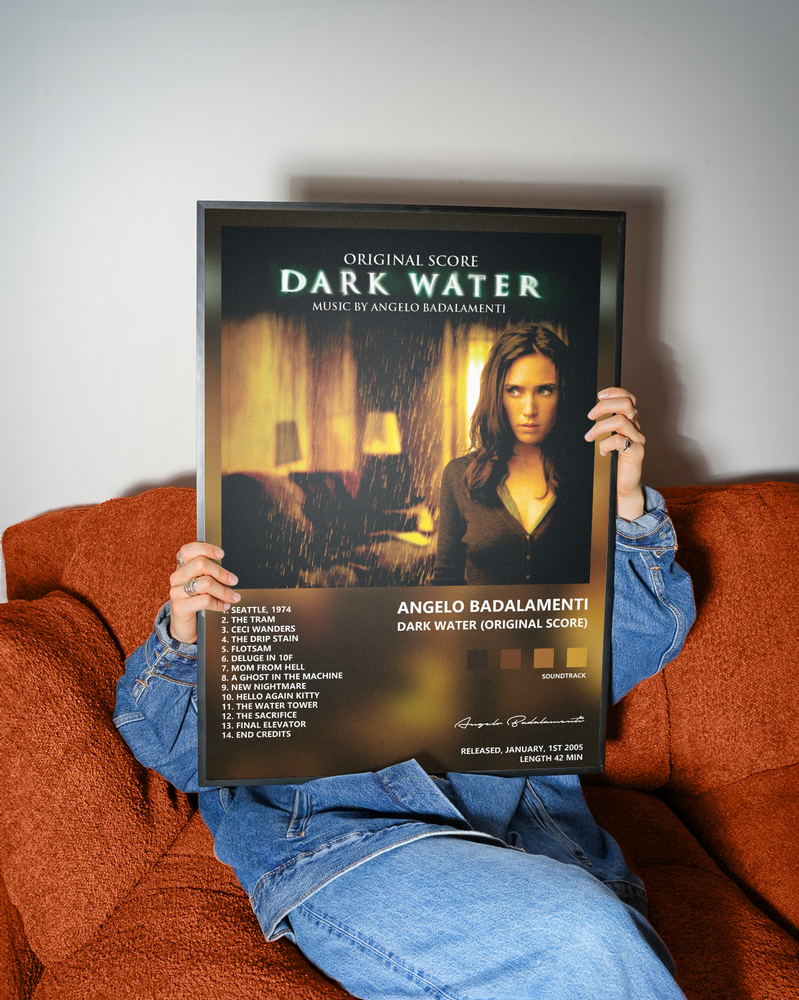 Music poster: Angelo Badalamenti - Dark Water Original Score
