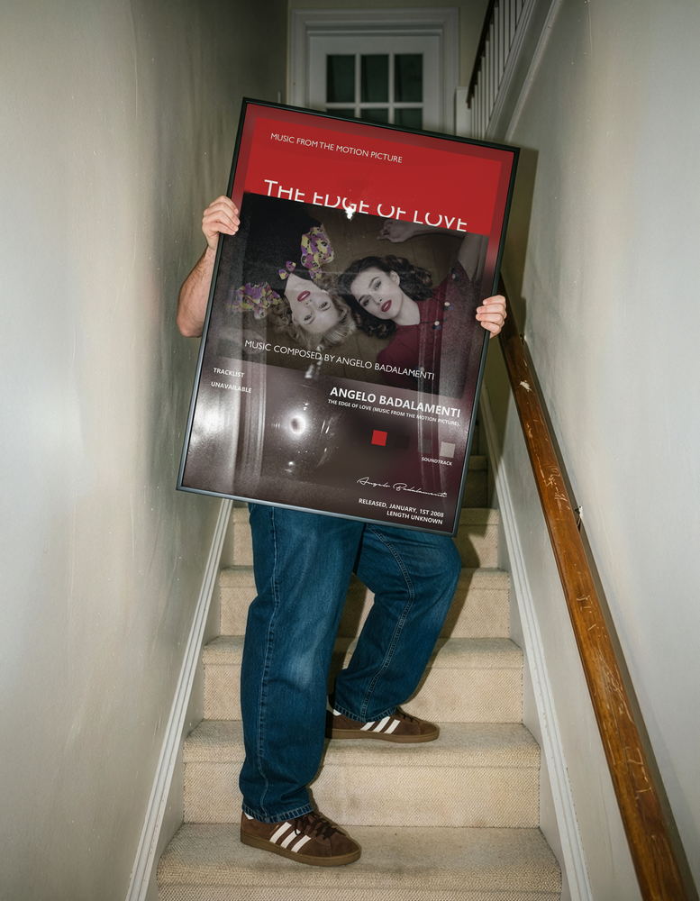Music poster: Angelo Badalamenti - The Edge of Love Music from the Motion Picture