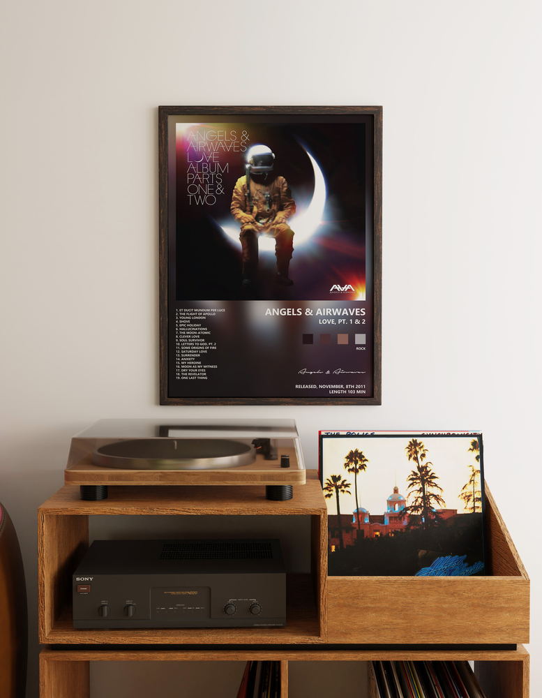 Music poster: Angels Airwaves - Love Pt 1 2