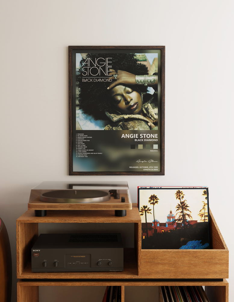 Music poster: Angie Stone - Black Diamond