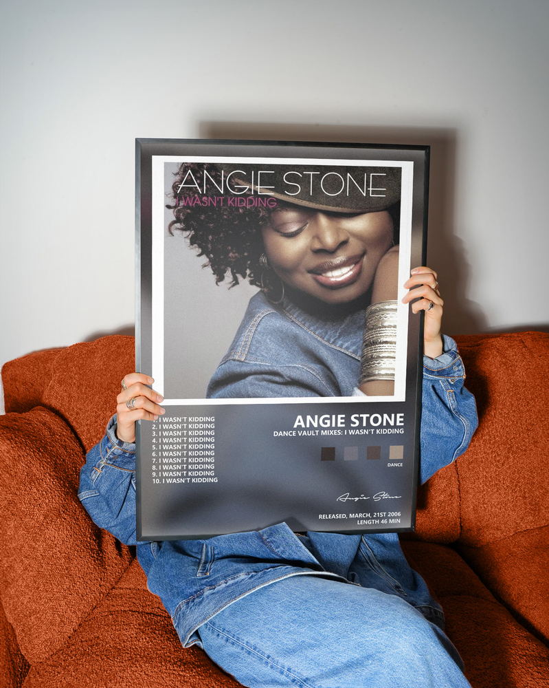 Music poster: Angie Stone - Dance Vault Mixes I Wasnt Kidding