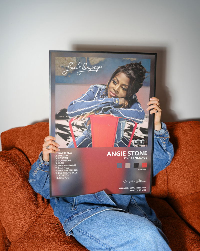 Music poster: Angie Stone - Love Language