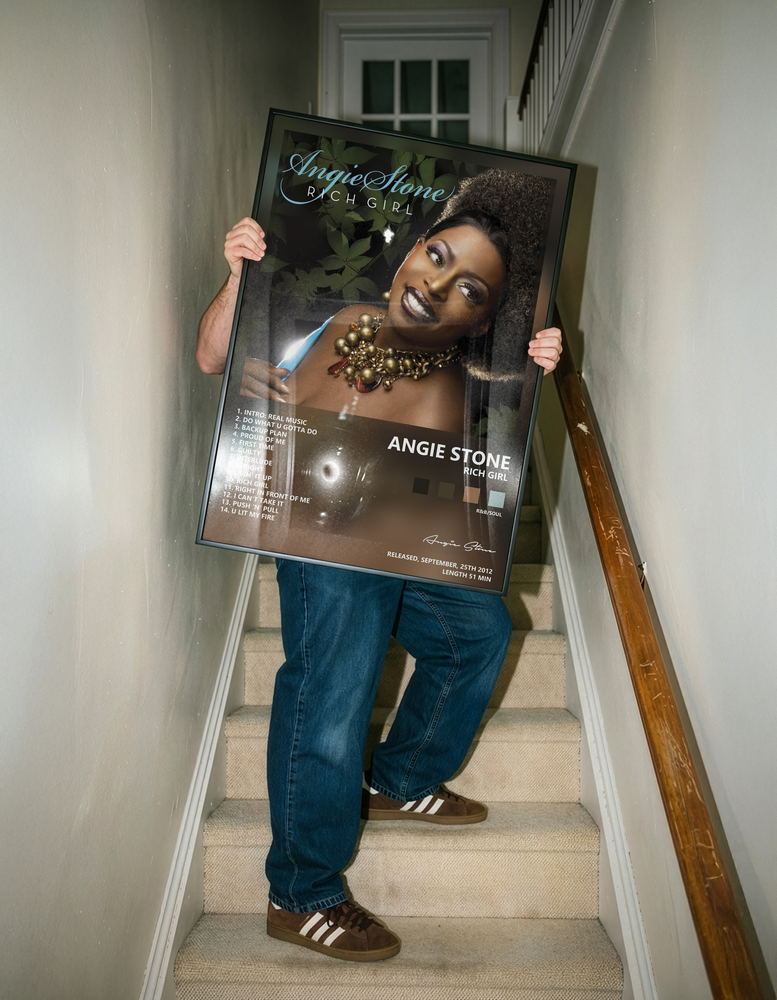 Music poster: Angie Stone - Rich Girl