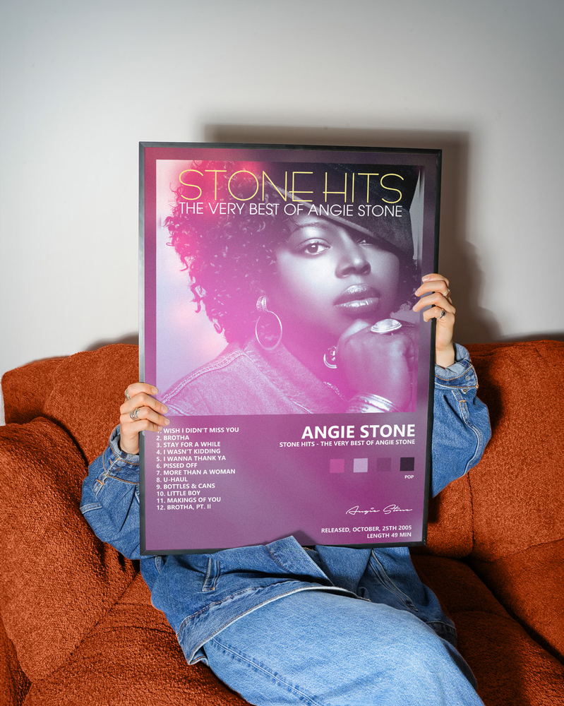 Music poster: Angie Stone - Stone Hits - The Very Best of Angie Stone