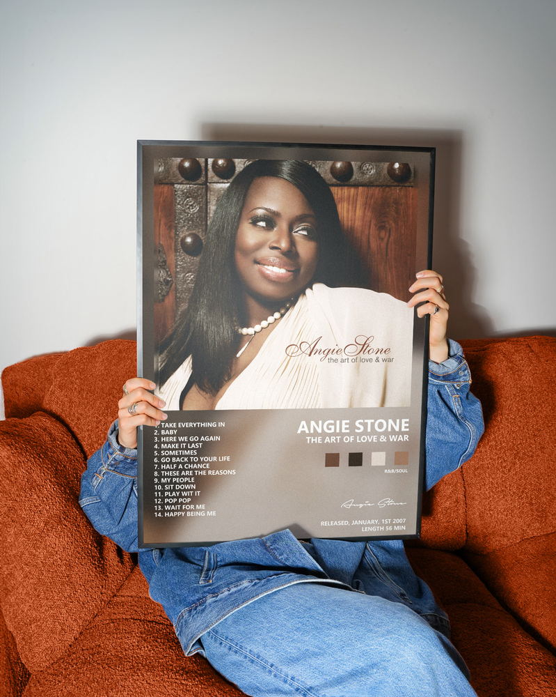 Music poster: Angie Stone - The Art of Love War