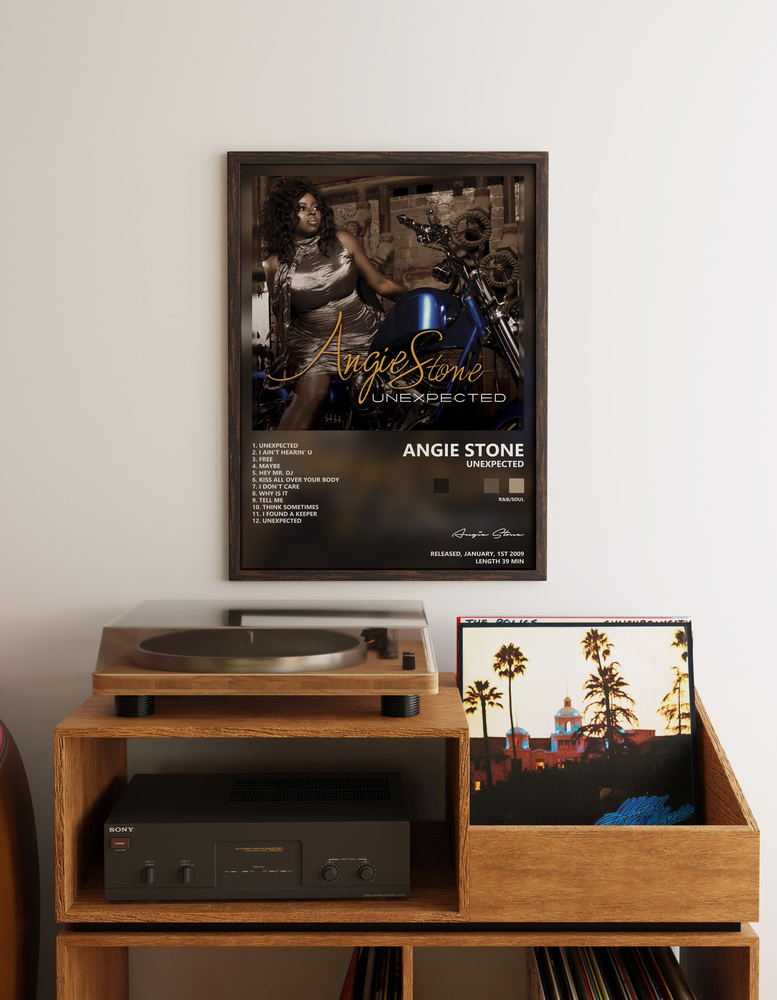 Music poster: Angie Stone - Unexpected