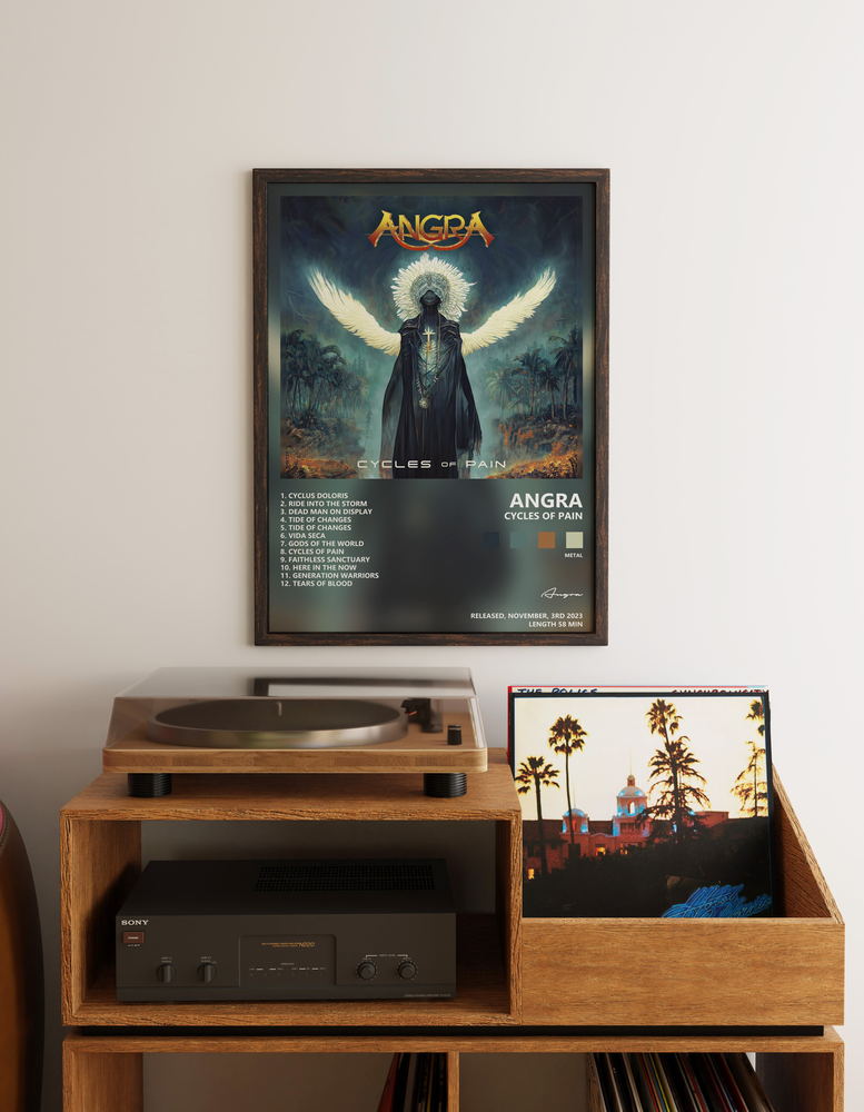 Music poster: Angra - Cycles of Pain
