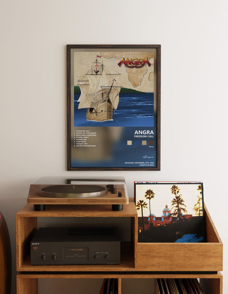 Music poster: Angra - Freedom Call