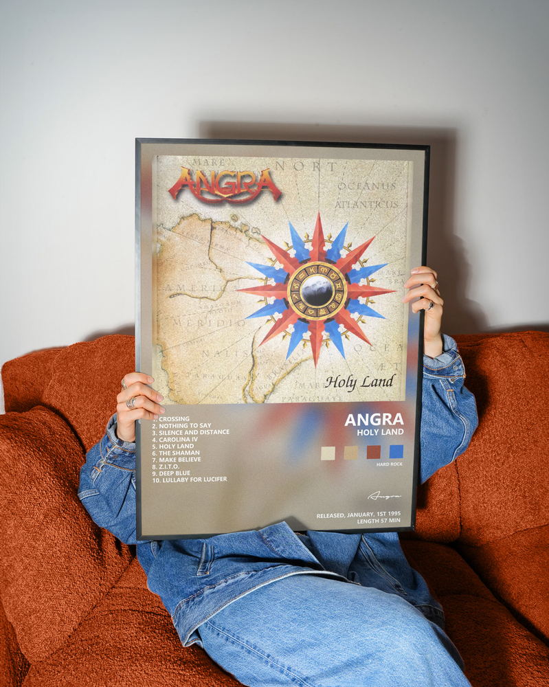 Music poster: Angra - Holy Land