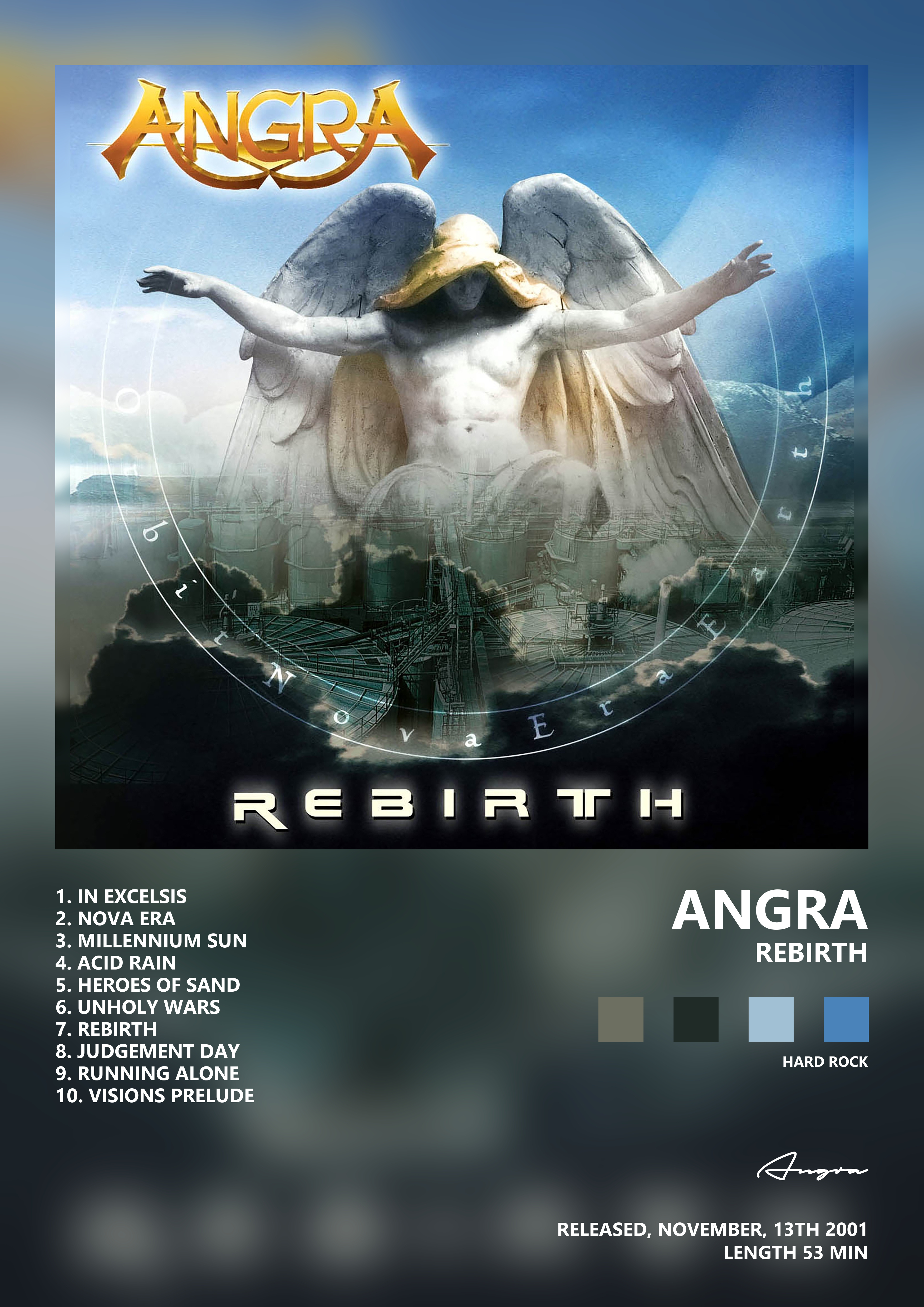 Music poster: Angra - Rebirth