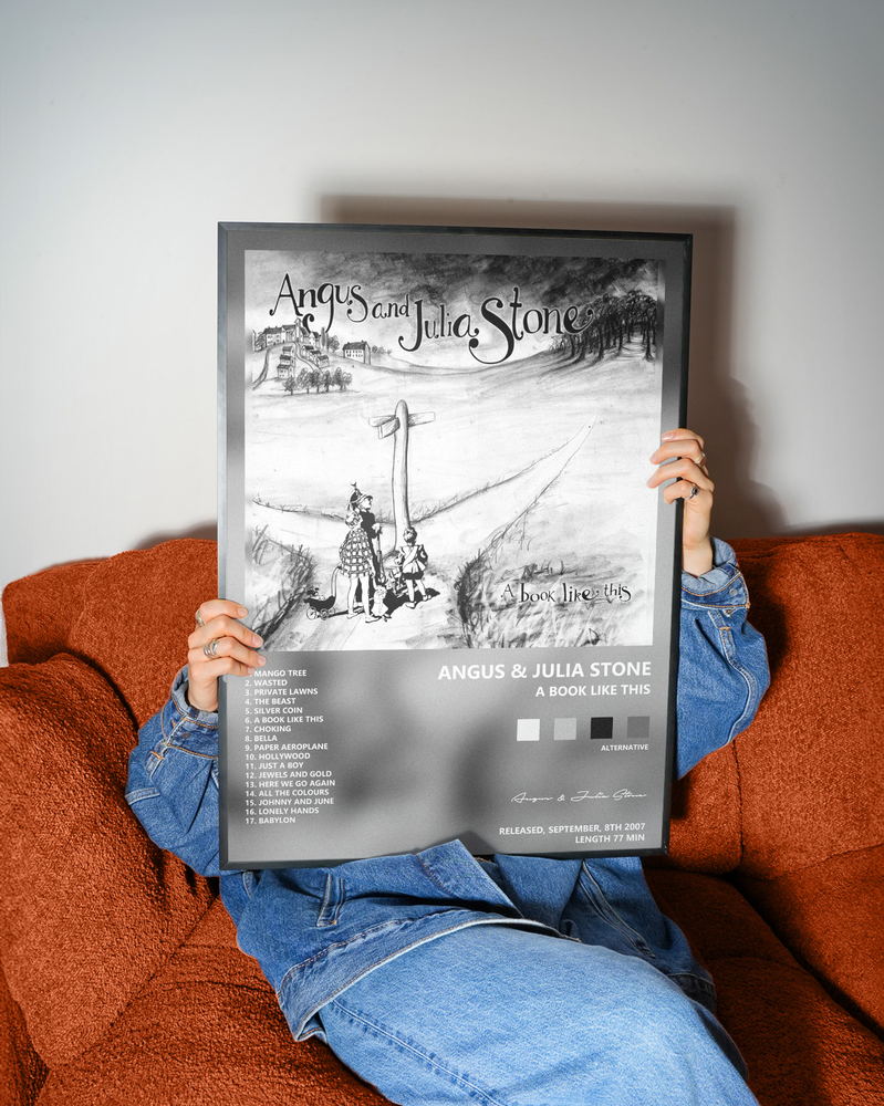 Music poster: Angus Julia Stone - A Book Like This