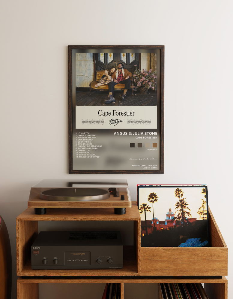 Music poster: Angus Julia Stone - Cape Forestier