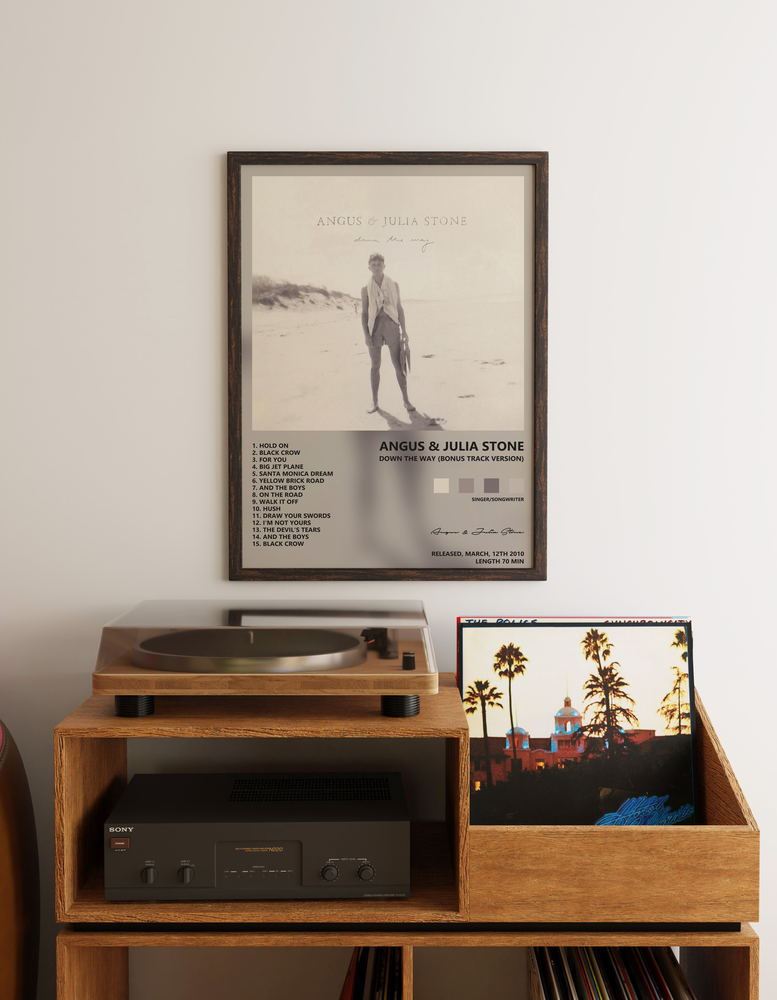 Music poster: Angus Julia Stone - Down the Way Bonus Track Version