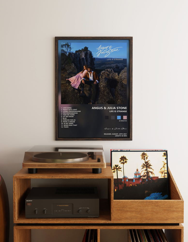 Music poster: Angus Julia Stone - Life Is Strange
