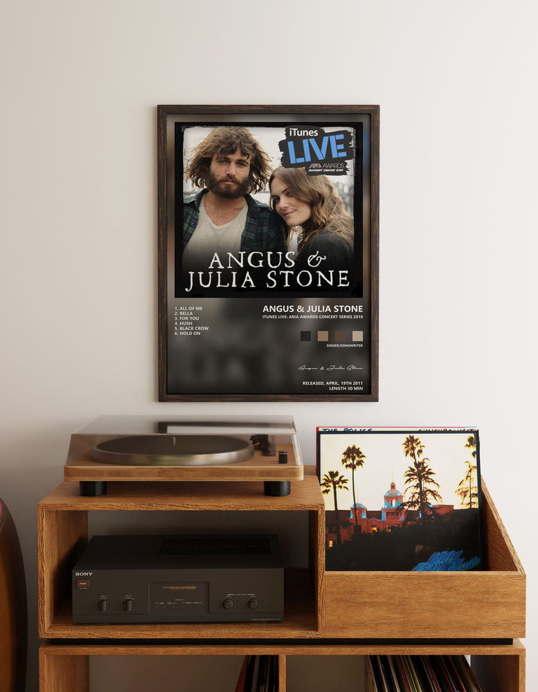 Music poster: Angus Julia Stone - iTunes Live ARIA Awards Concert Series 2010