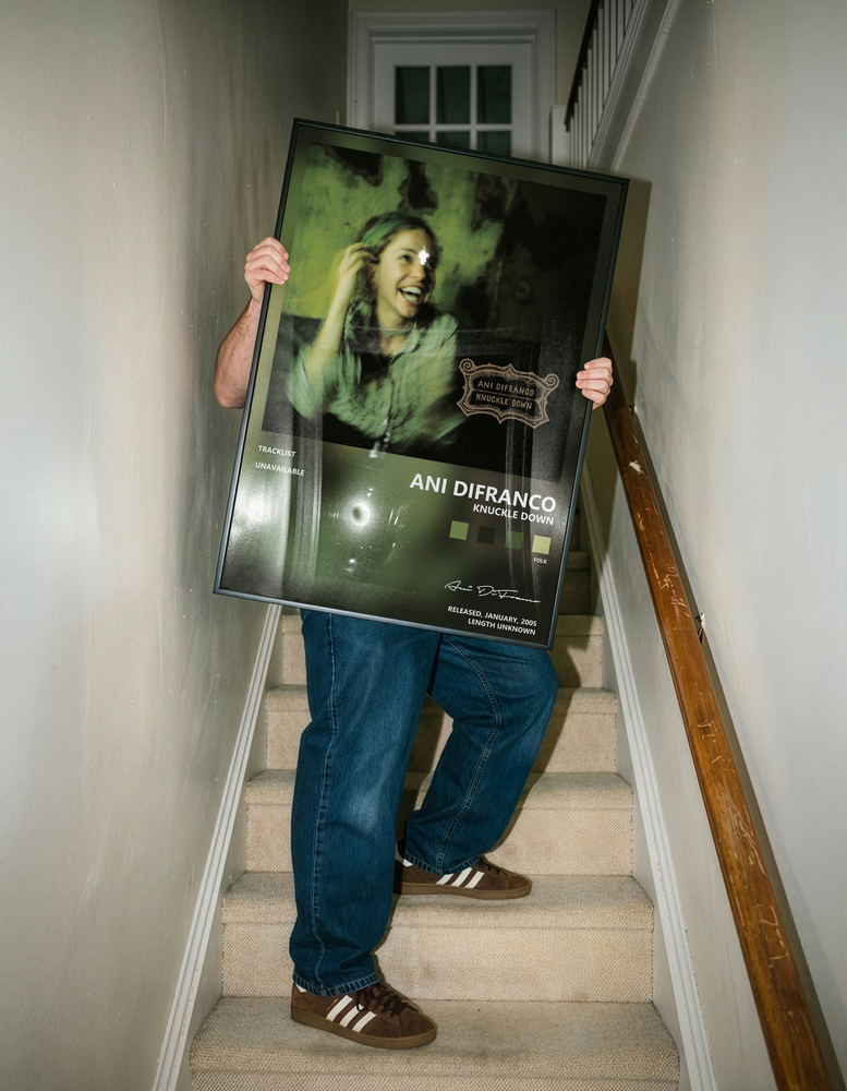 Music poster: Ani DiFranco - Knuckle Down