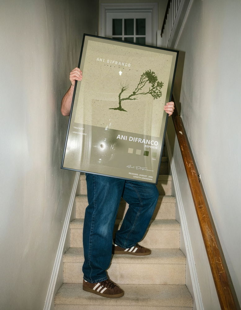 Music poster: Ani DiFranco - Reprieve