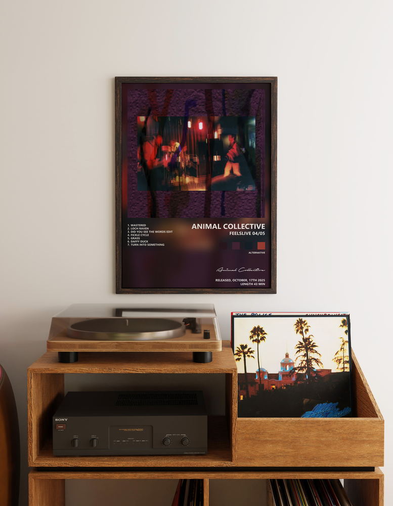 Music poster: Animal Collective - FEELSLive 0405