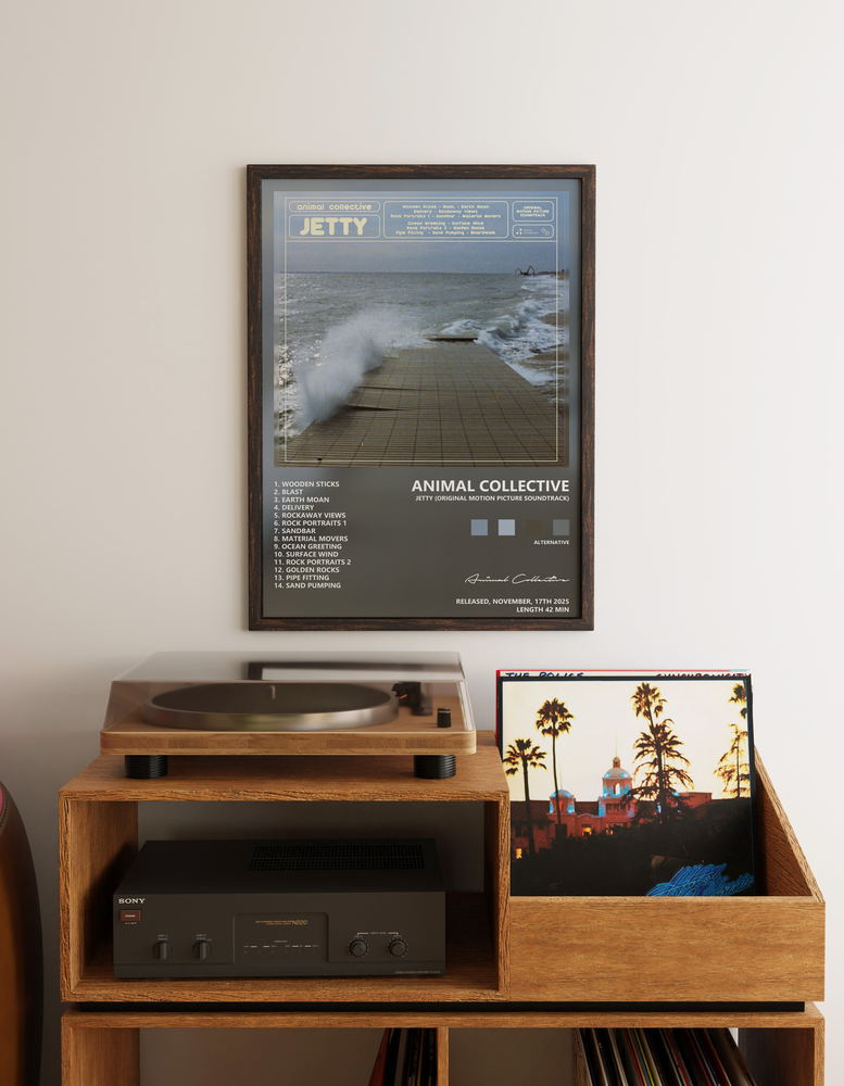 Music poster: Animal Collective - Jetty Original Motion Picture Soundtrack