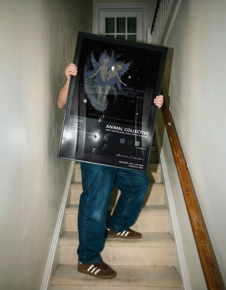 Music poster: Animal Collective - Spirit Theyre Gone Spirit Theyve Vanished
