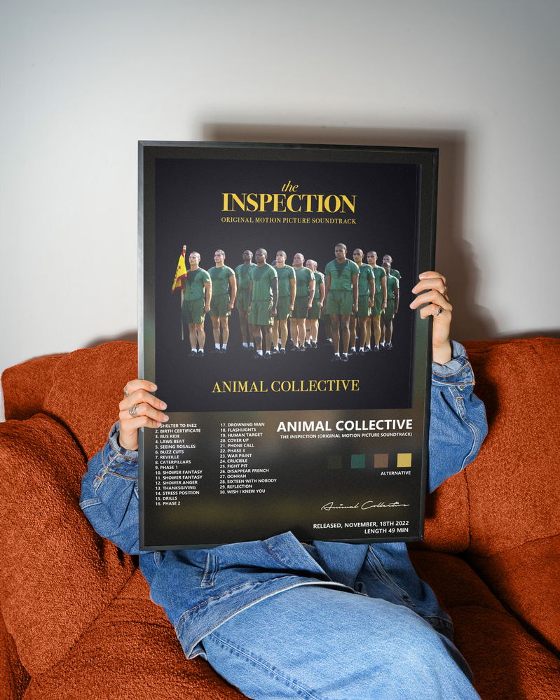 Music poster: Animal Collective - The Inspection Original Motion Picture Soundtrack