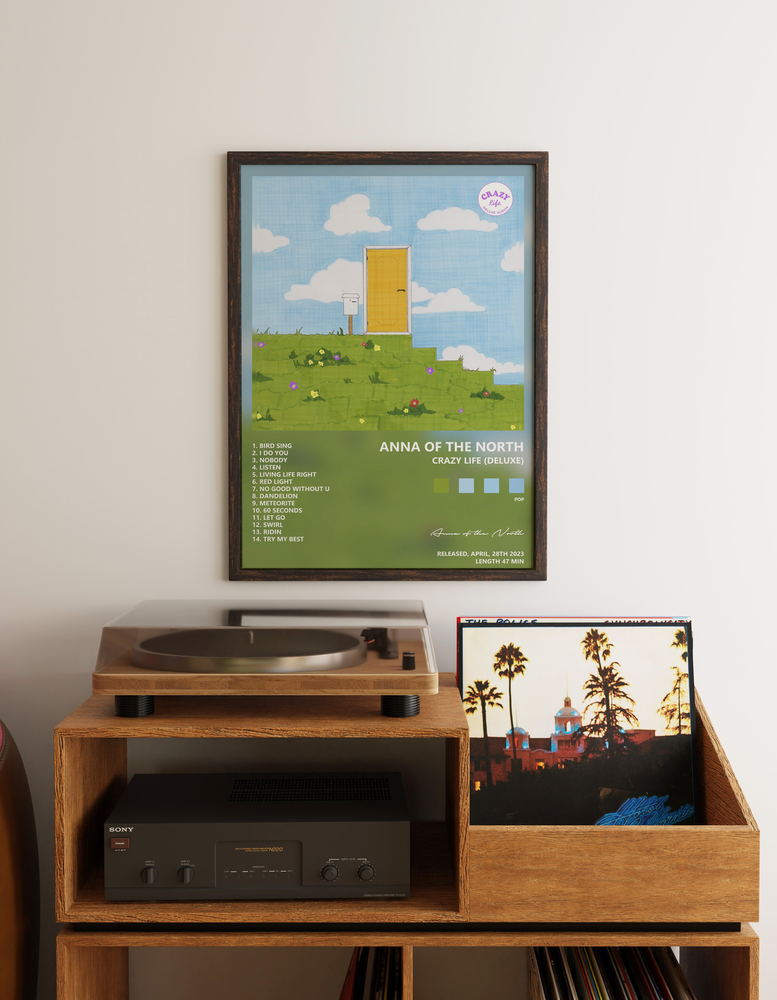 Music poster: Anna of the North - Crazy Life Deluxe